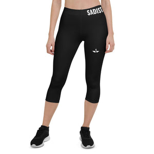 Sadistar Fit Capri Black Leggings - Sadistar